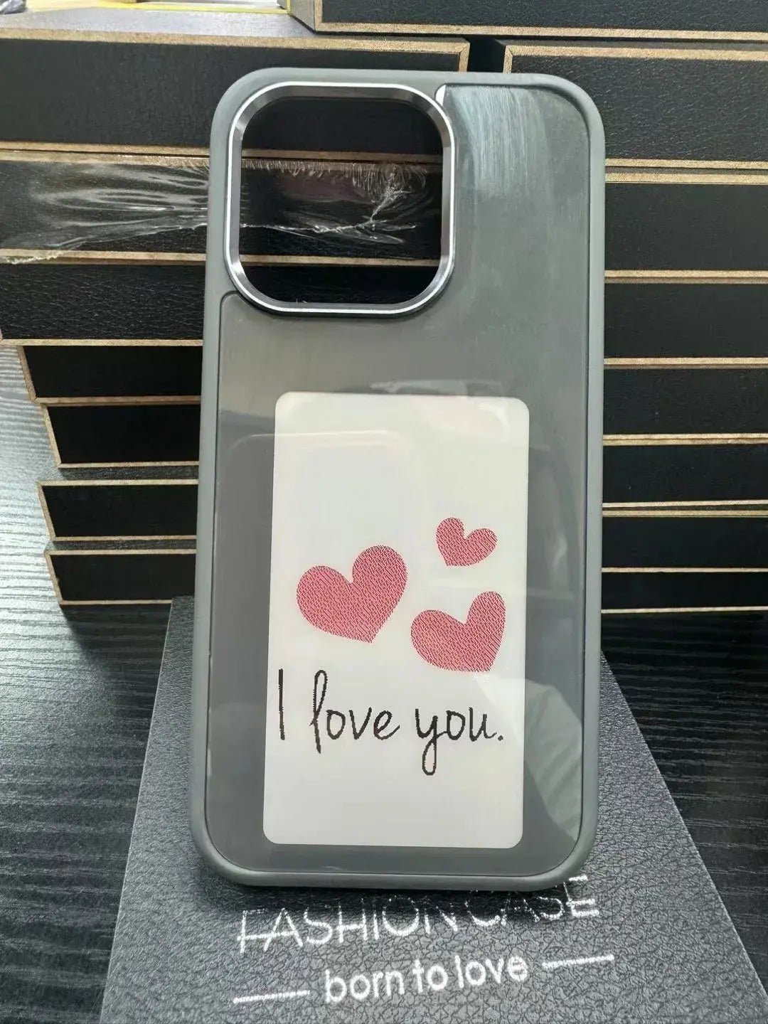 DIY E-Ink Phone Case for iPhone 13-15 𝐀𝐏𝐏 𝐎𝐩𝐞𝐫𝐚𝐭𝐢𝐨𝐧 Smart Photo Rear Projection Customized The Ink Screen Back Cover Personalize Your Phone case