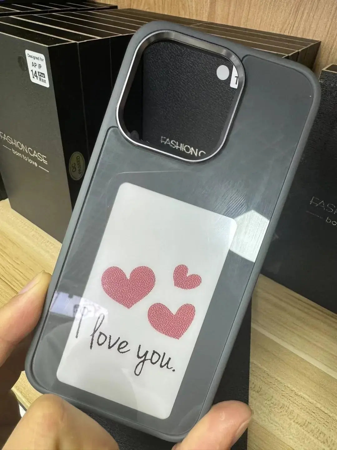 DIY E-Ink Phone Case for iPhone 13-15 𝐀𝐏𝐏 𝐎𝐩𝐞𝐫𝐚𝐭𝐢𝐨𝐧 Smart Photo Rear Projection Customized The Ink Screen Back Cover Personalize Your Phone case