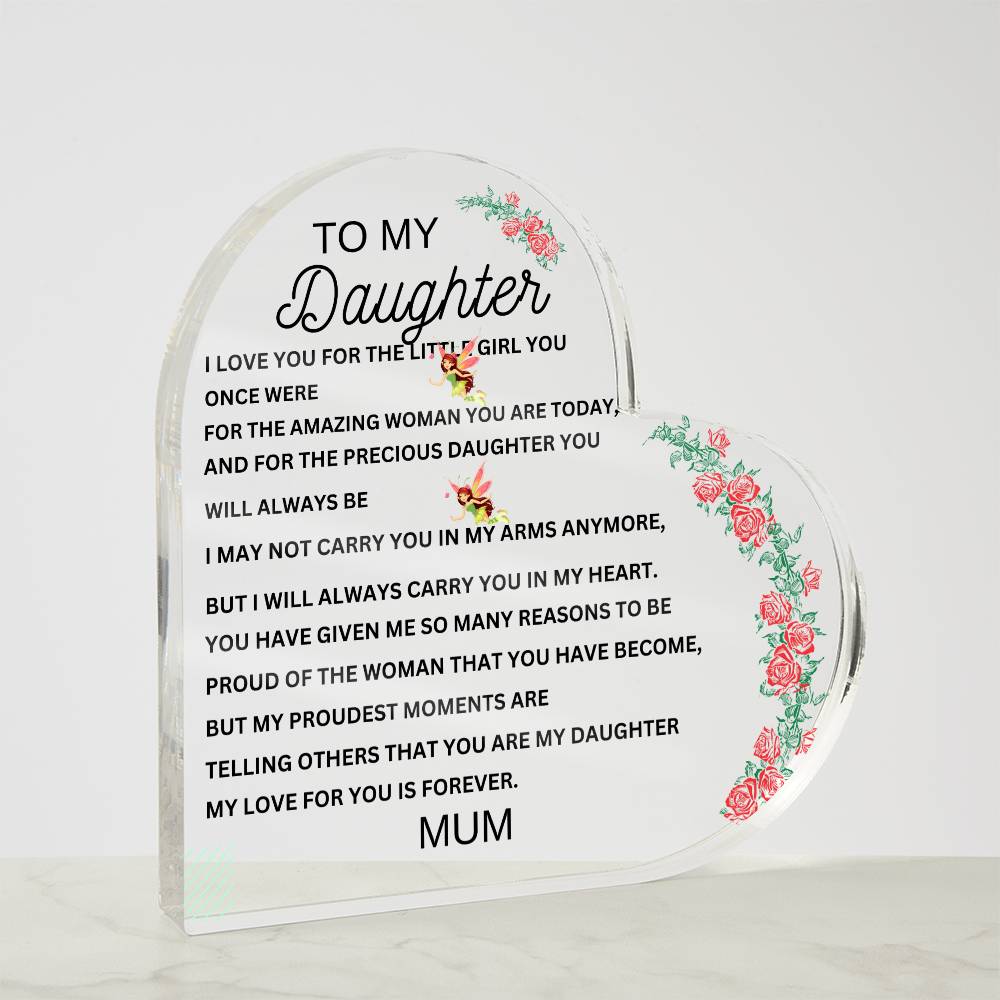 To My Beautiful Daughter