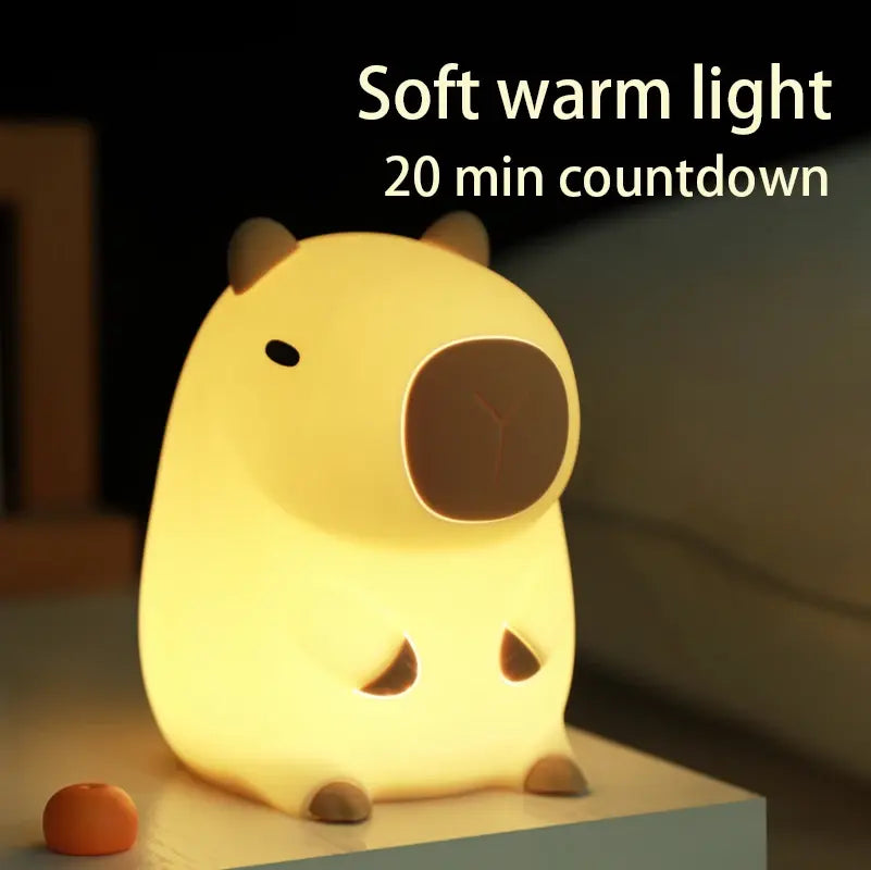 Cute Capybara Nightlight Perfect Birthday Christmas Easter Gifts for Kids.